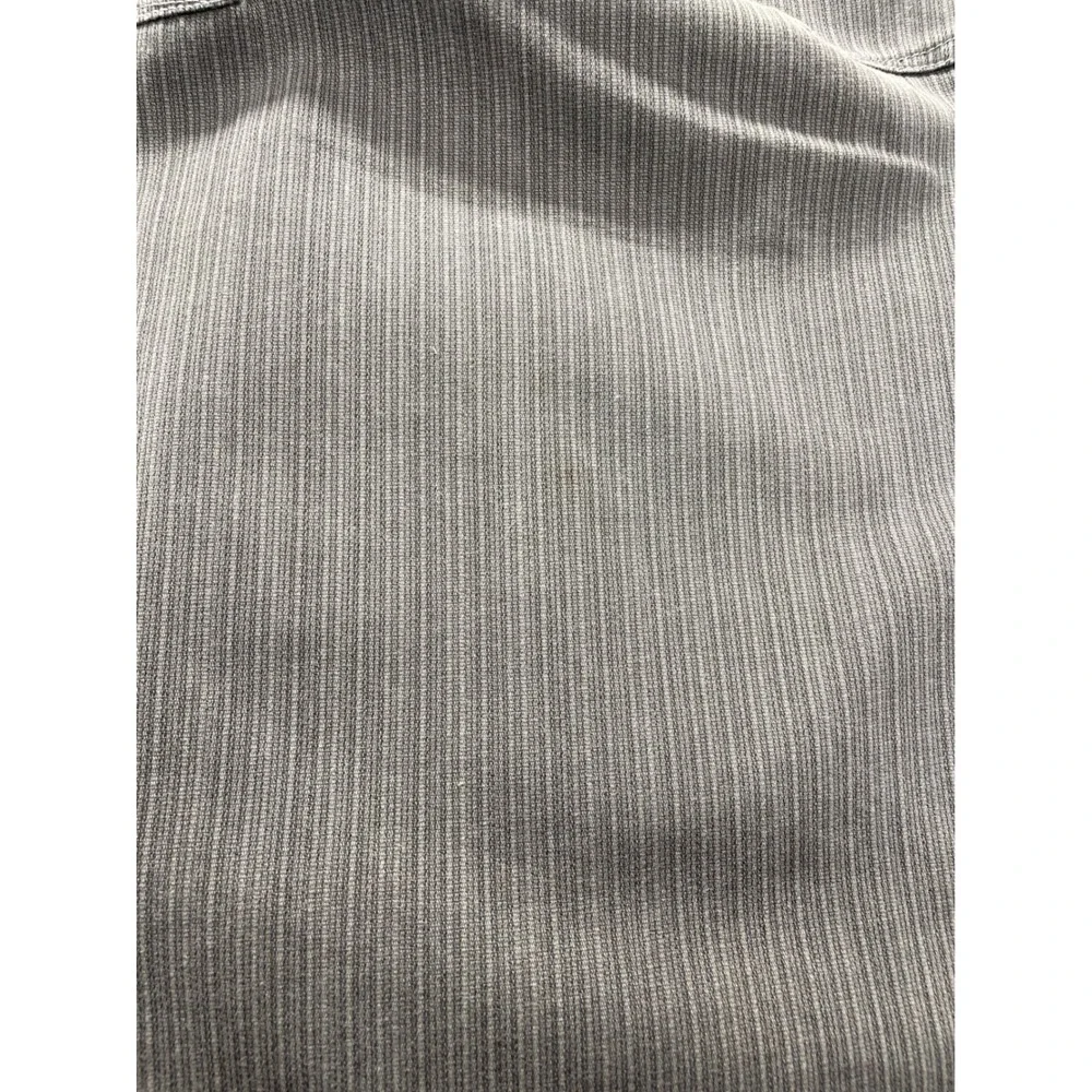KUHL Mens 38x30 Gray‎ Pinstripe Work Utility Cargo Pants Cotton Relaxed Fit